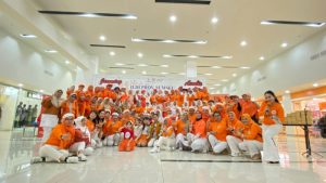 Sabtu (23/9) kegiatan Jamming &  Performance Langkah Dansa bersama Instruktur ILDI Sumsel, di Atrium M1 PTC Mall Palembang. (BP/IST)